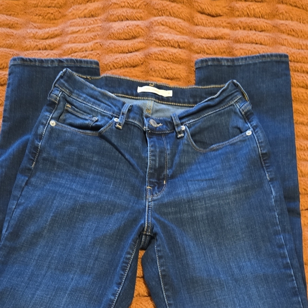 Levi's Classic Blue Straight Leg Jeans